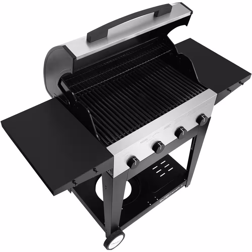 Cadac Entertainer 4-Burner Propane Gas Grill in Stainless Steel