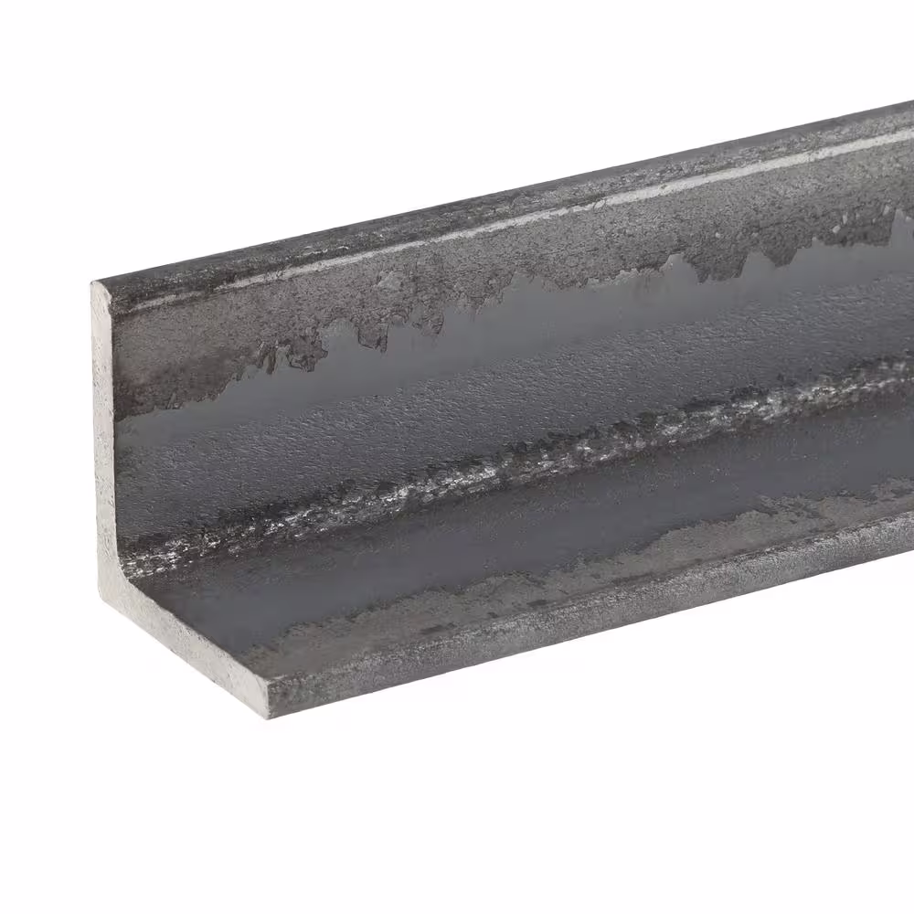 Everbilt 1-1/2 in. x 48 in. Plain Steel Angle with 3/16 in. Thick