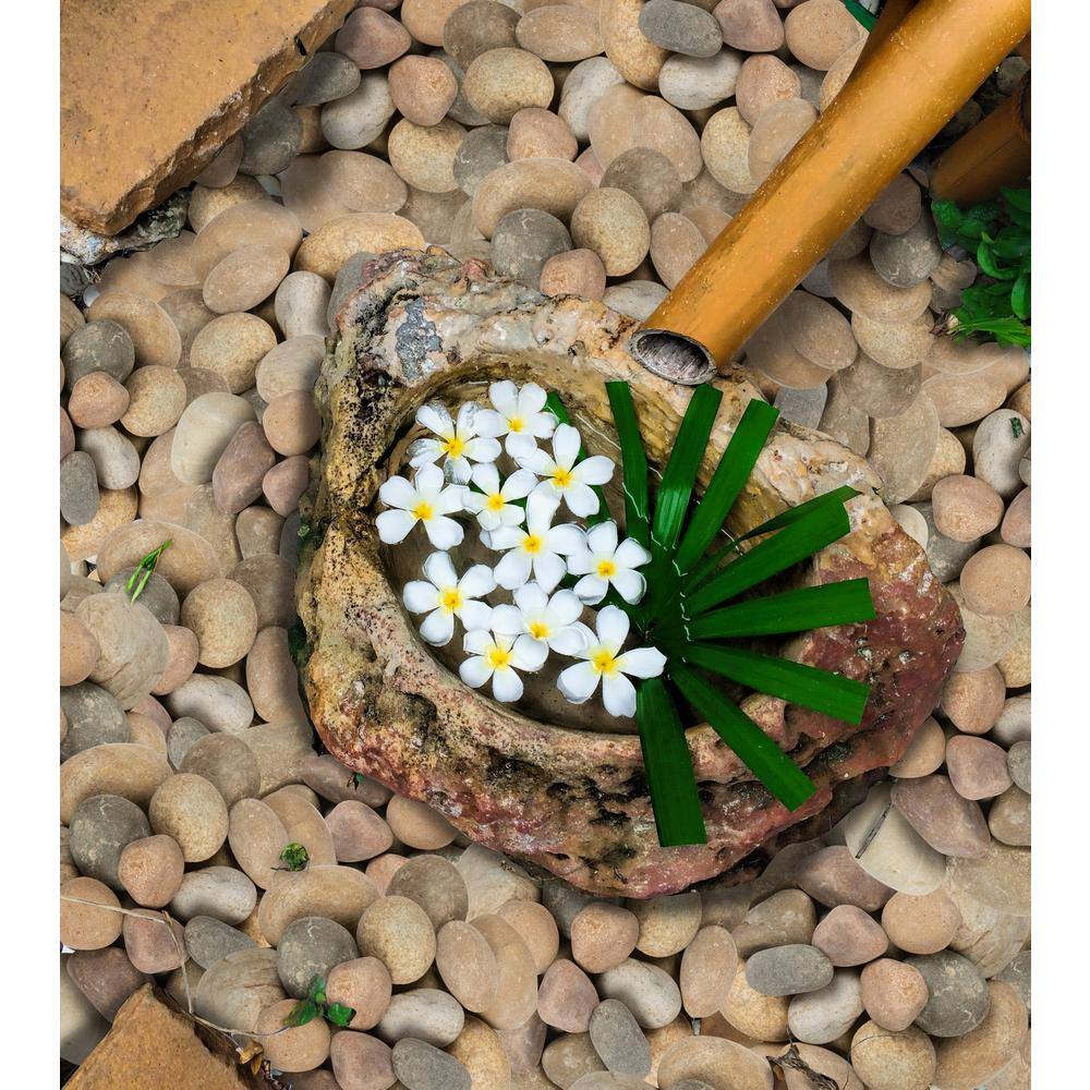 MSI Piedra Niagara Yellow 0.5 cu. ft. Small (1 in. to 2.5 in.) Pebbles (Crate/Covers 60 cu. ft./Pallet)