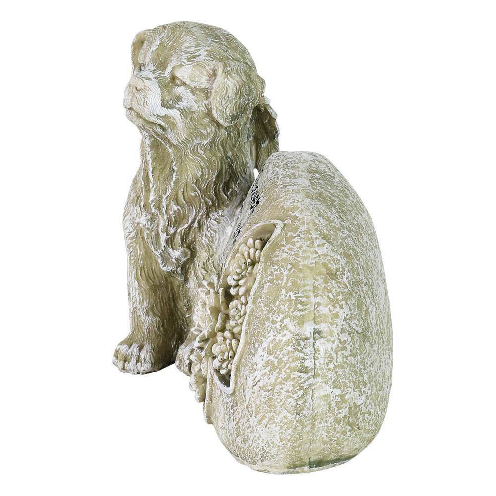 Exhart Forever in Our Hearts Dog Memorial Garden Statue