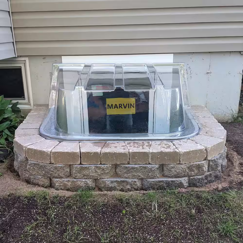 SHAPE PRODUCTS 44 in. W x 38 in. D x 16 in. H Premium Square Dome Window Well Cover