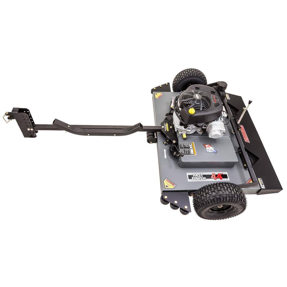 SWISHER 44 in. 11.5-HP 344 cc Briggs and Stratton Pull-Behind Finish Cut Lawn Mower
