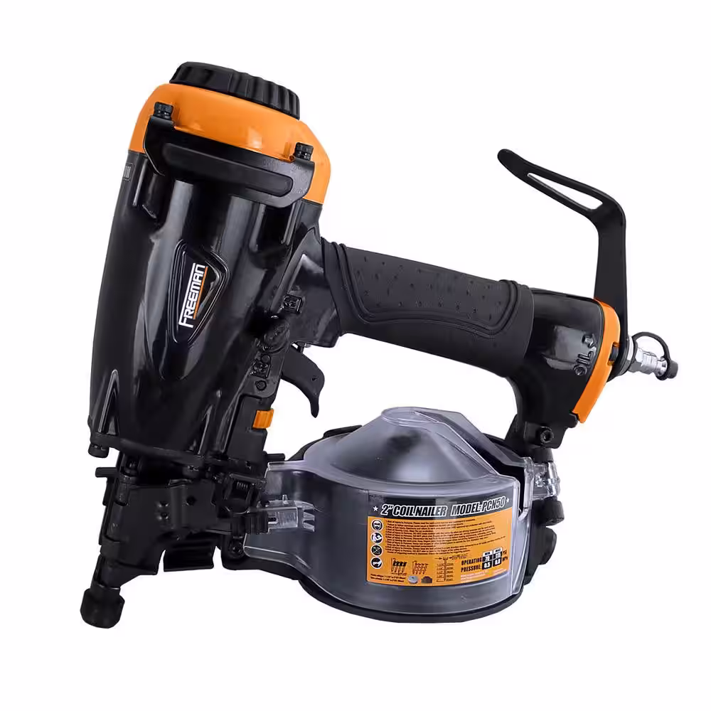 Freeman Pneumatic 15-Degree 2 in. Coil Siding Nailer