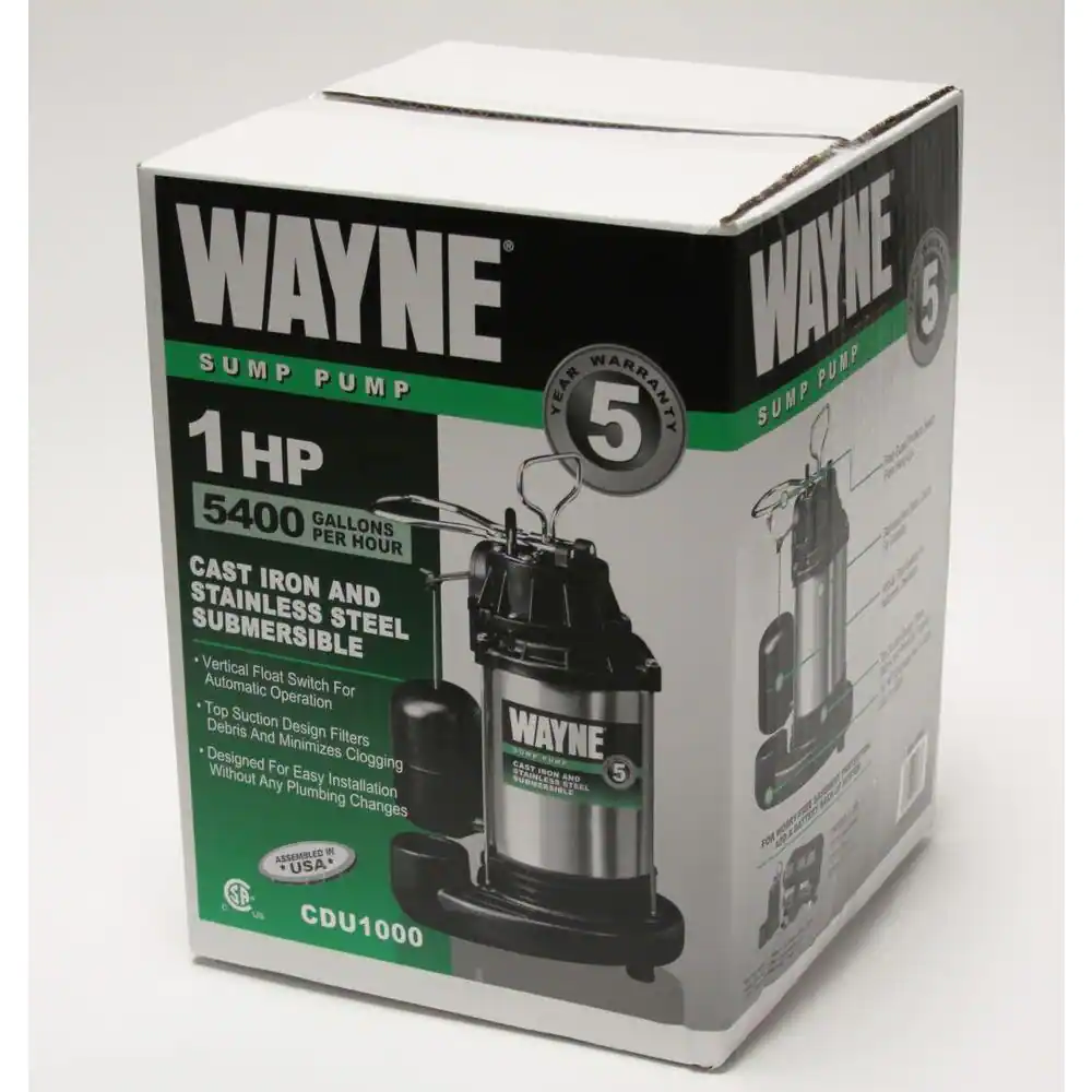 Wayne 1 HP Sump Pump