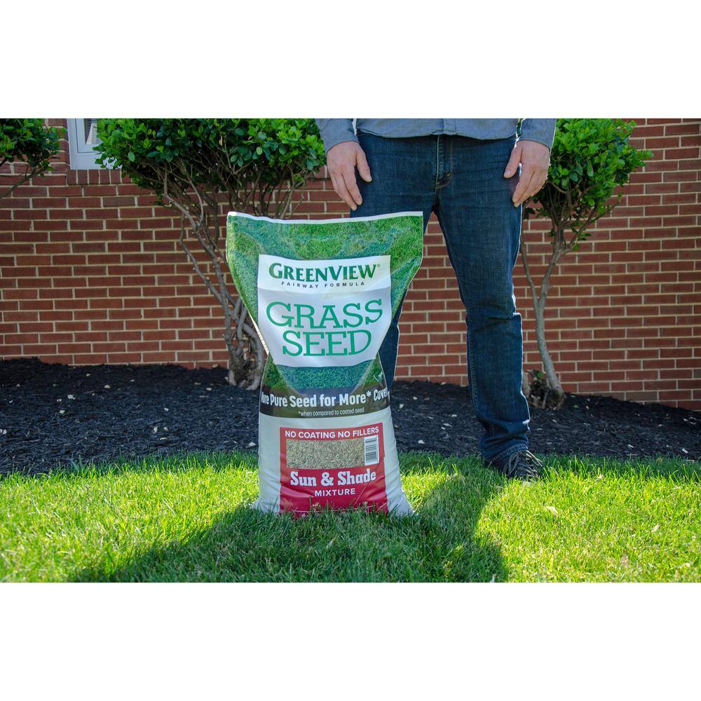 GreenView 20 lbs. Fairway Formula Grass Seed Sun and Shade Mixture (50-Bags/250,000 sq. ft./Pallet)