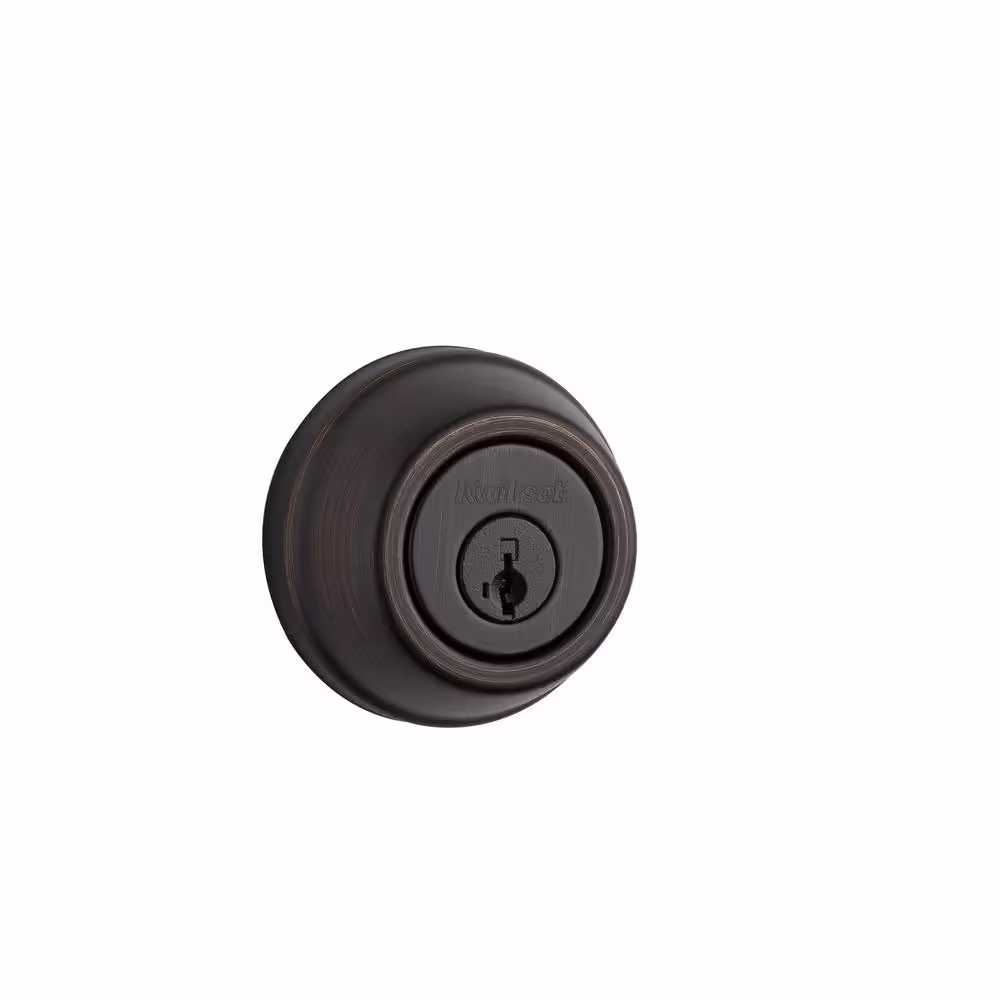 Kwikset 910 Signature Series Single Cylinder Traditional Venetian Bronze Deadbolt with Home Connect Technology
