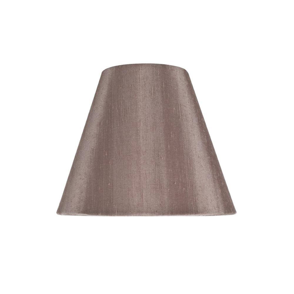 Aspen Creative Corporation 6 in. x 5 in. Taupe Hardback Empire Lamp Shade (6-Pack)