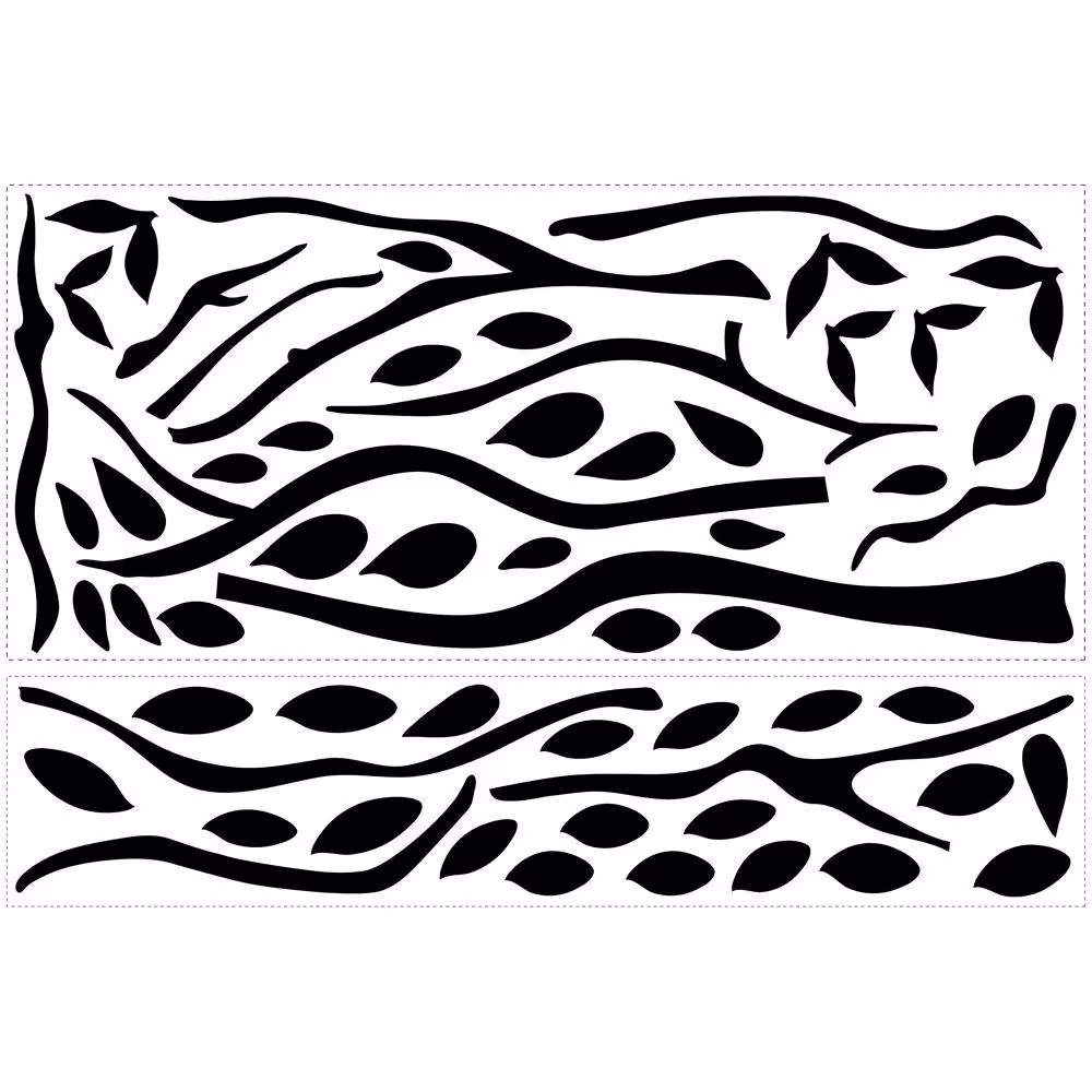 RoomMates 19 in. Tree Branches Peel and Stick Wall Decals