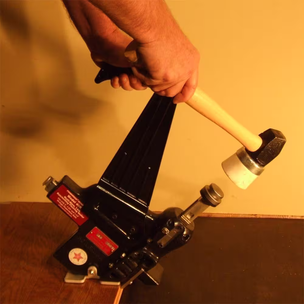 POWERNAIL Model 45 16-Gauge Manual Hardwood Flooring Cleat Nailer
