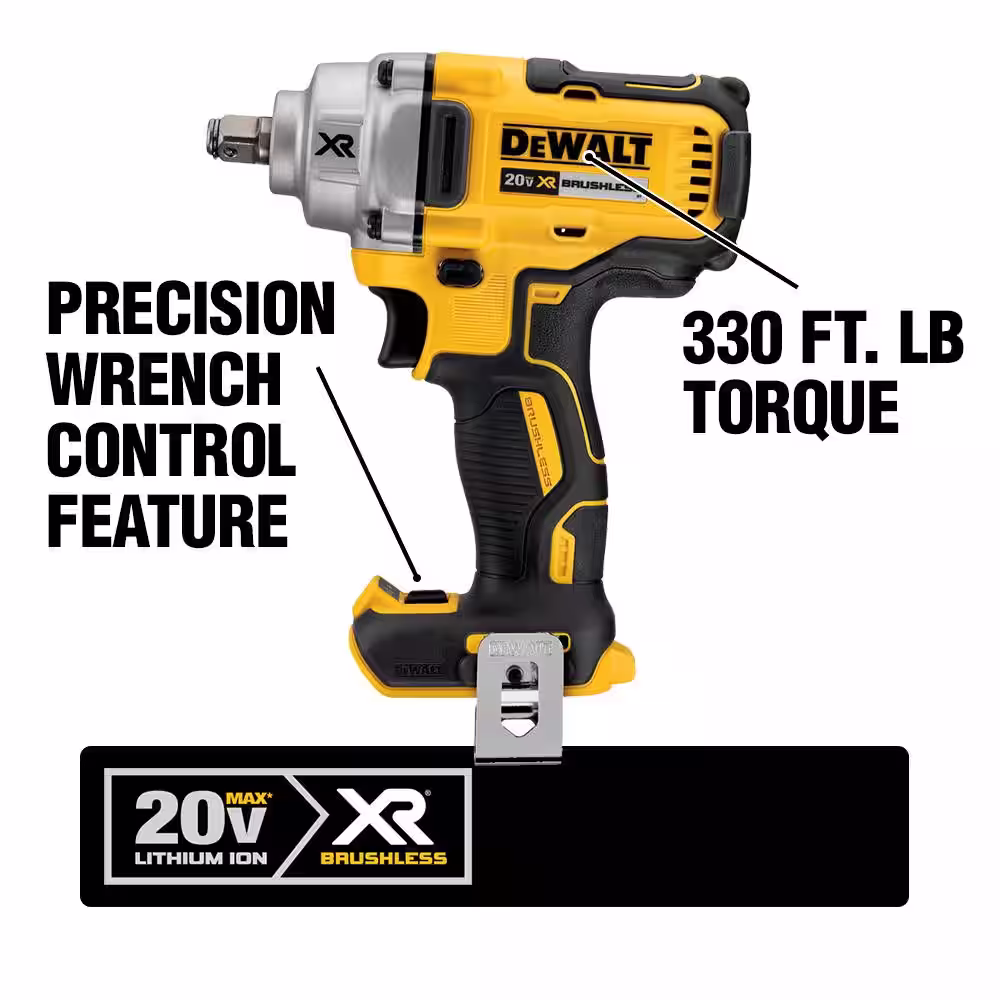 DEWALT 20V MAX Cordless 4 Tool Combo Kit with (2) 20V 5.0Ah Batteries and Charger