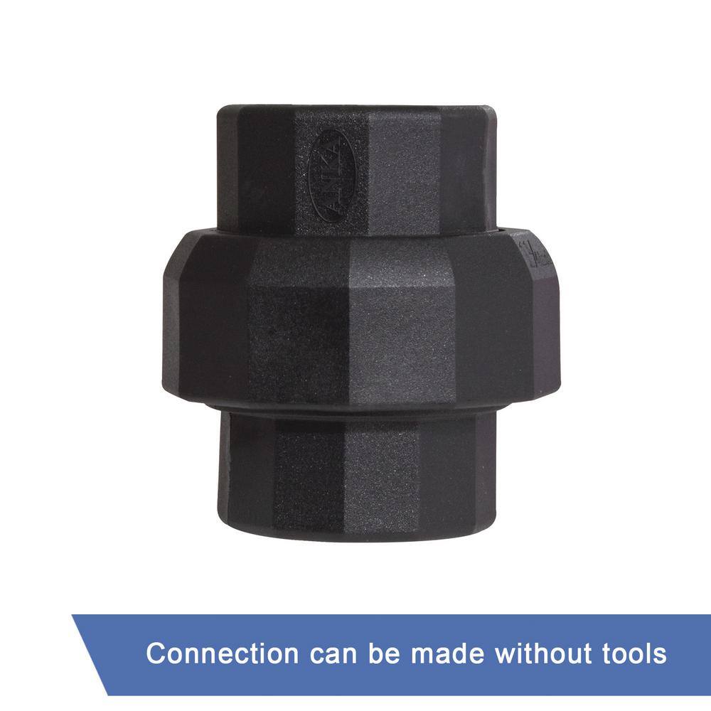 Watts ANKA 1-1/4 x 1-1/4 in. Fiberglass Reinforced Nylon FNPT Union