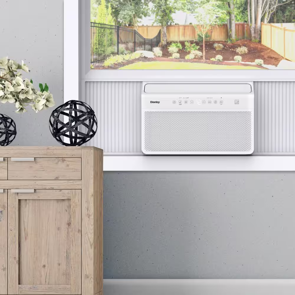 Danby 10000 BTU 350 sq.ft. Inverter Window AC in White