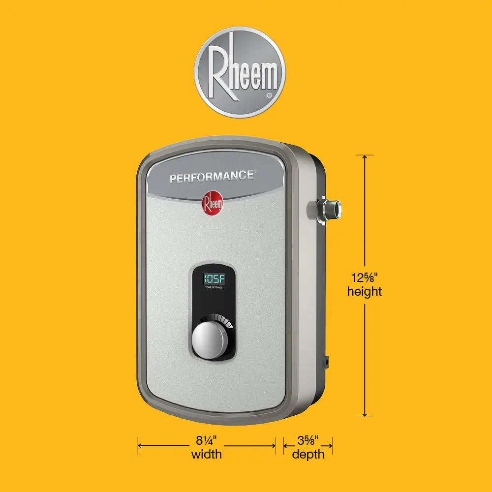 Rheem Performance 11 kW Self-Modulating 2.15 GPM Tankless Electric Water Heater