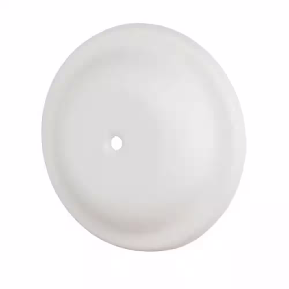 Oatey 5 in. Plastic Bell Cleanout Cover Plate in White