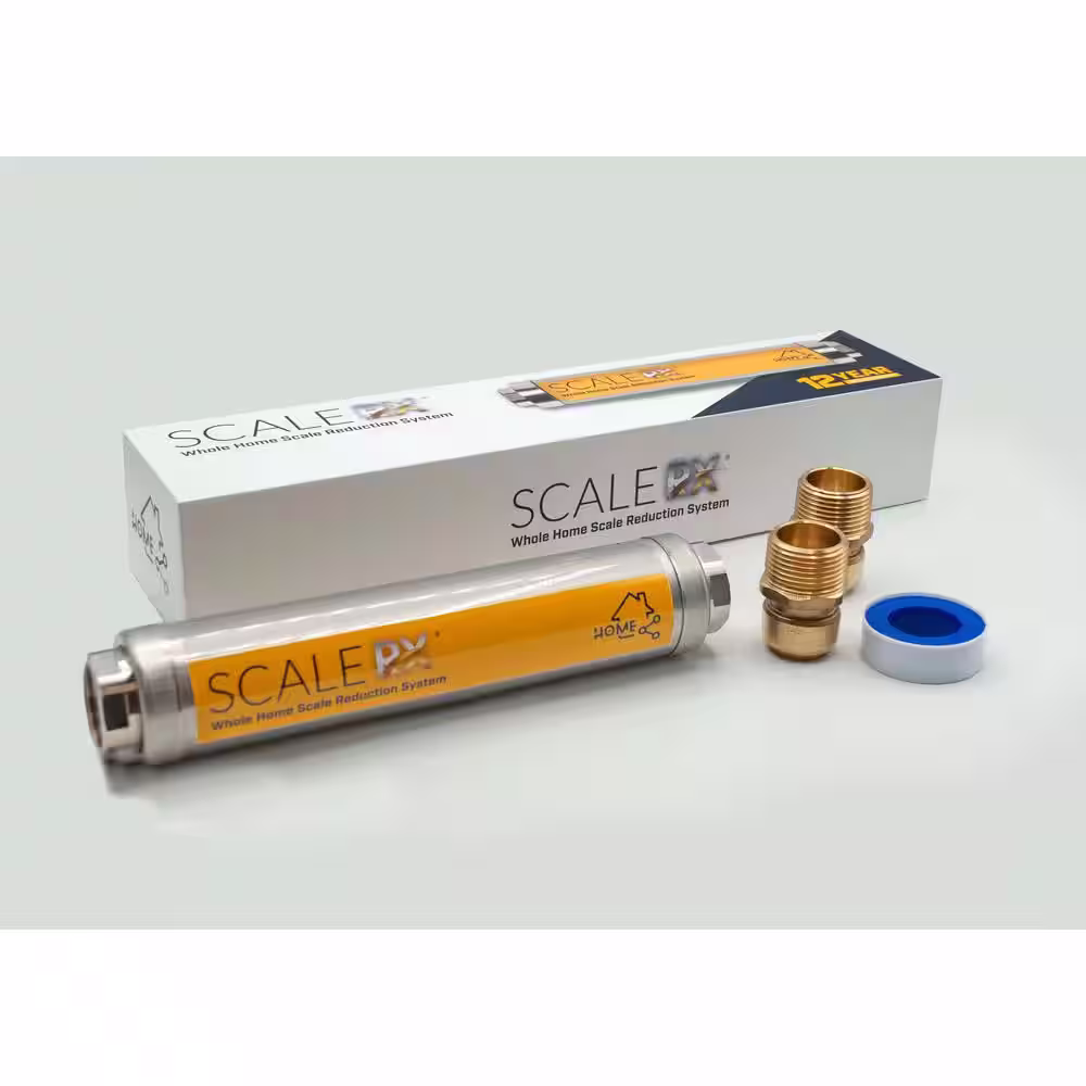 American Valve ScaleRx Home Whole House Water Filtration System for Scale Reduction
