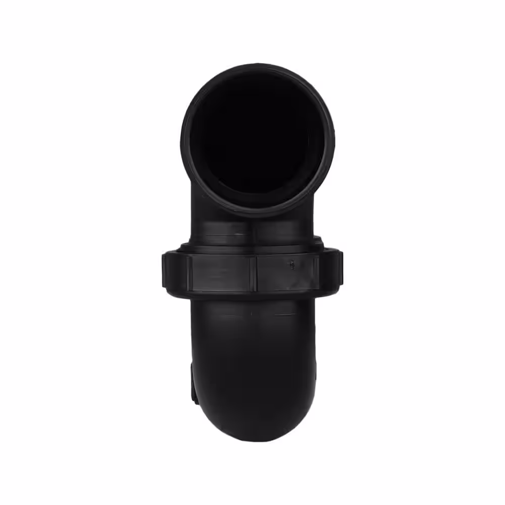 Charlotte Pipe 2 in. ABS DWV P-Trap w/ Thrd Union and Plastic Nut