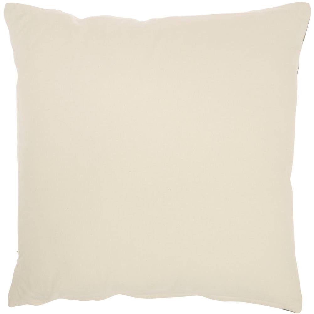 Mina Victory Lifestyles Sage Green Geometric 20 in. x 20 in. Throw Pillow