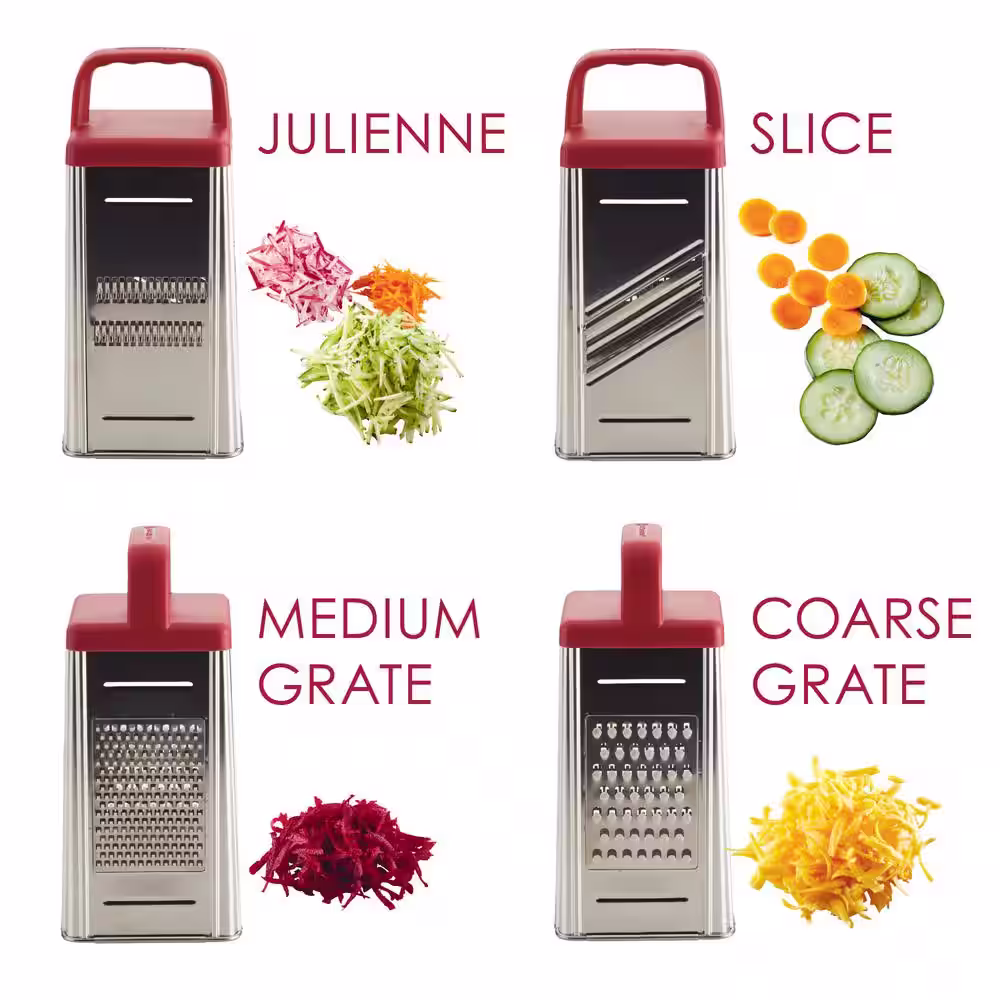 Rachael Ray Red Tools and Gadgets Box Grater