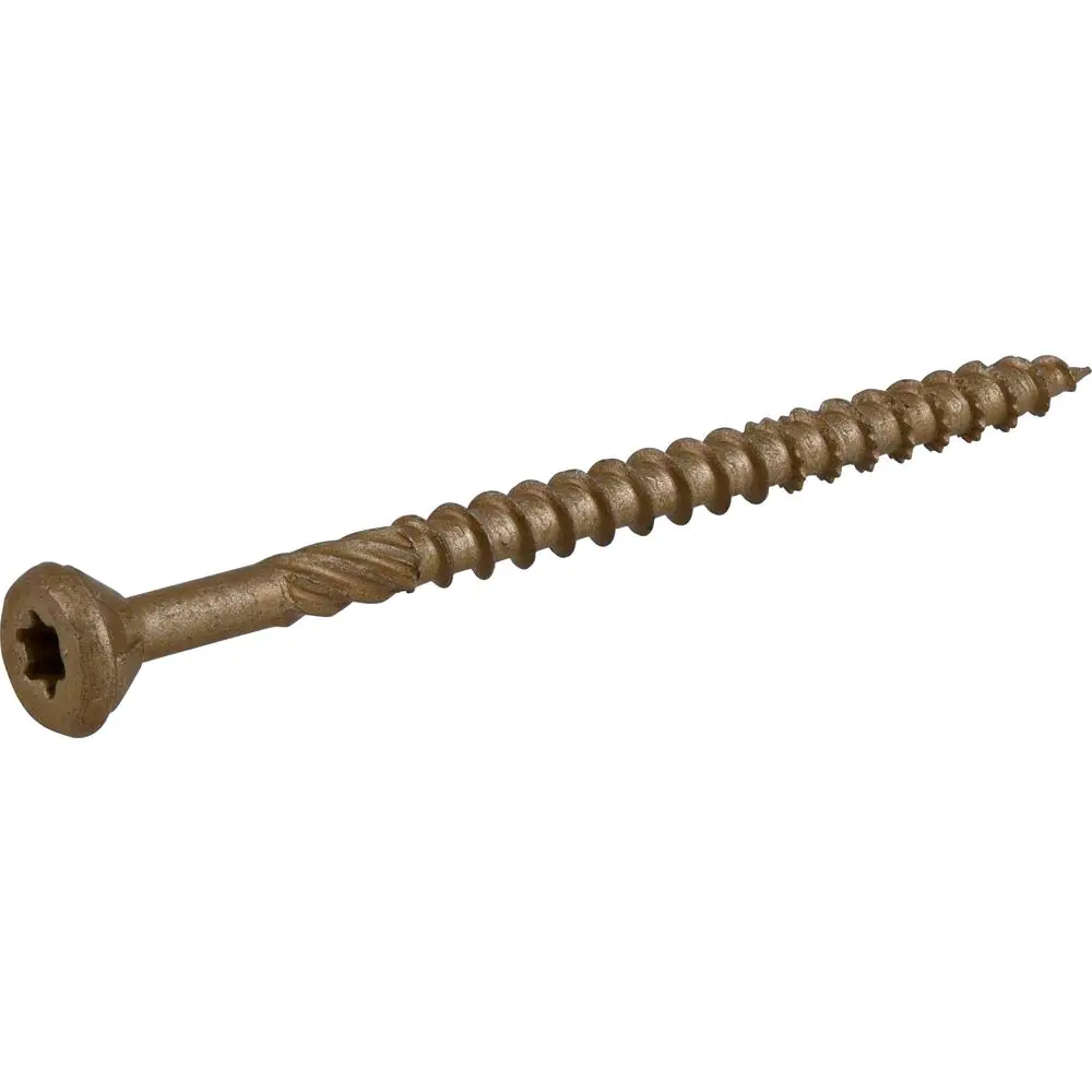 Everbilt #10 x 3 in. Star Drive Flat Head Exterior Wood Screws 5 lbs.-Box (347-Piece)