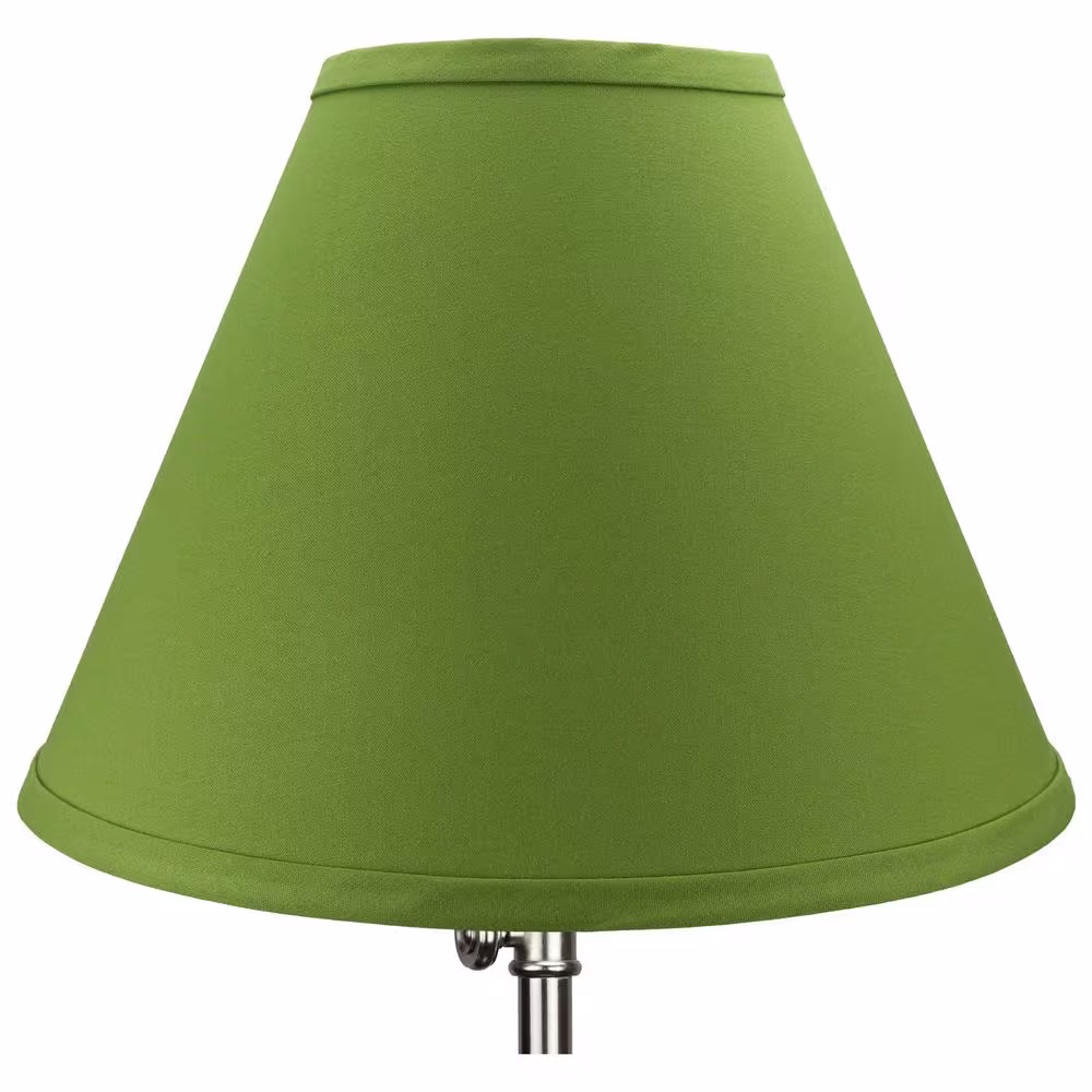 FenchelShades.com Fenchel Shades 12 in. Width x 8.25 in. Height Peridot/Nickel Finish Empire Lamp Shade