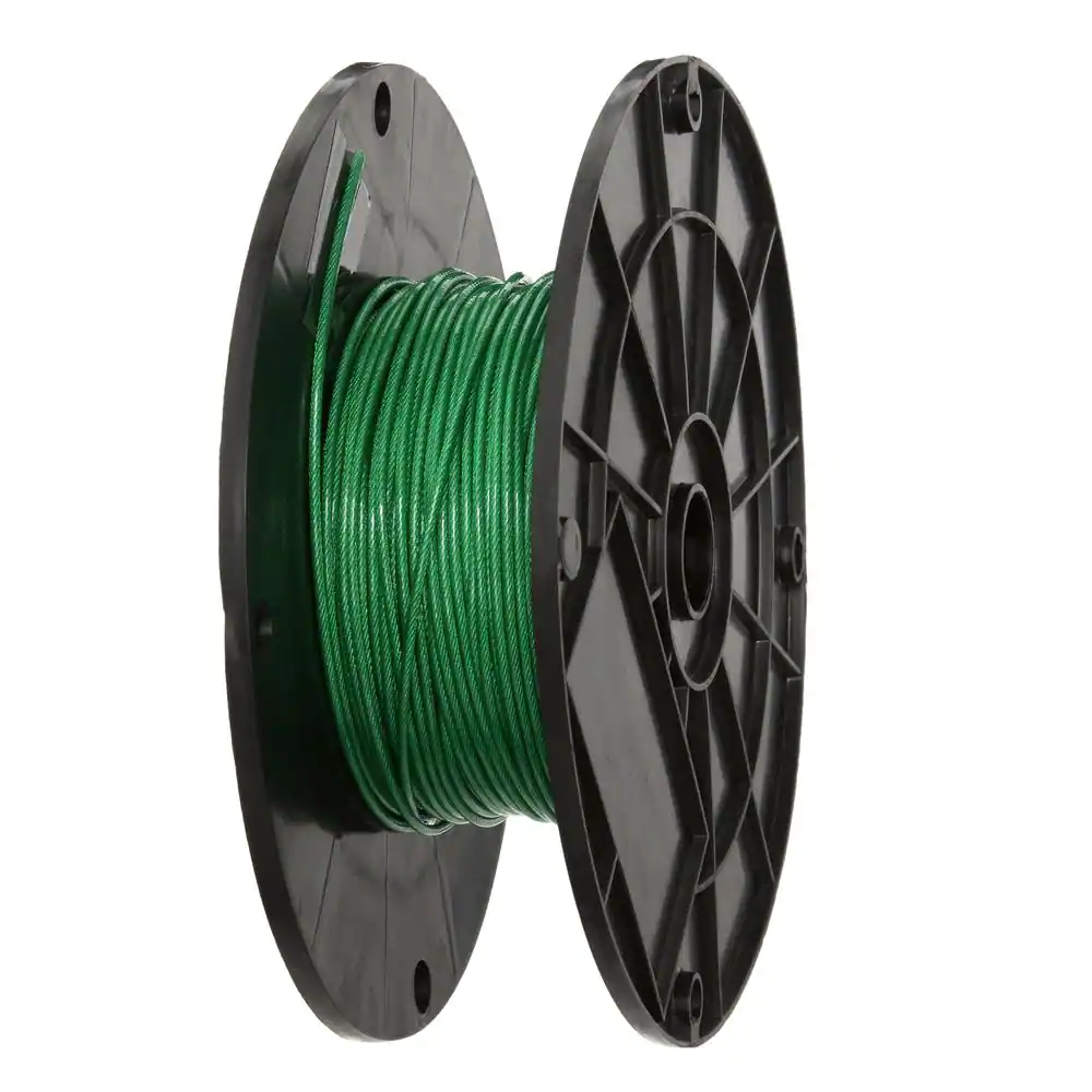 Everbilt 1/16 in. x 250 ft. Galvanized Vinyl Coated Steel Wire Rope