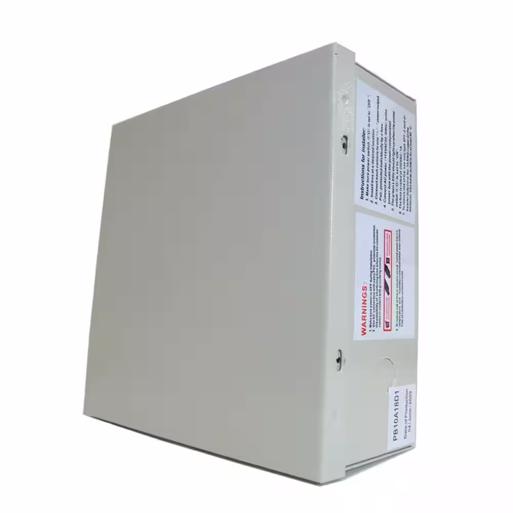 SPT 9-Port 10 Amp CCTV Power Supply Box with PTC Fuse