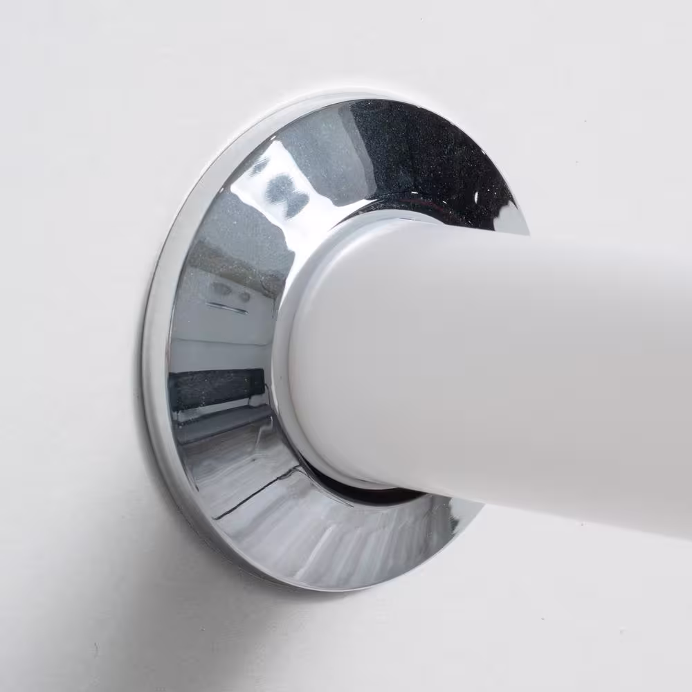 Oatey 1-1/2 in. x 3 in. Chrome-Plated Steel Low-Pattern Flange Escutcheon Plate