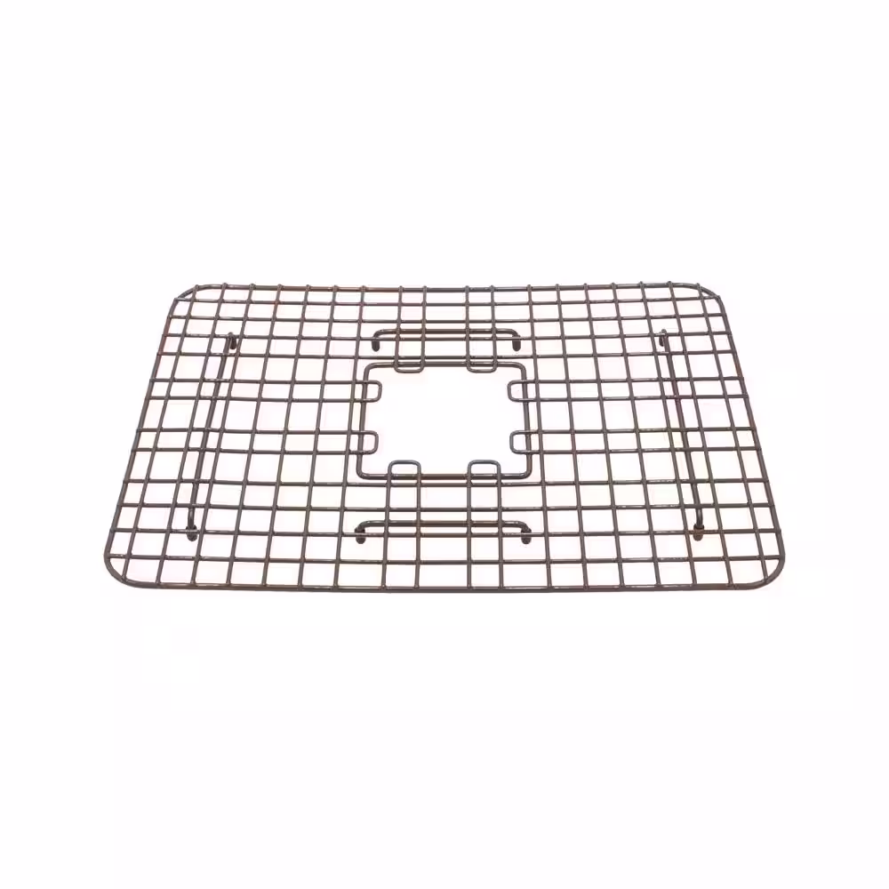 SINKOLOGY SinkSense Venturi 19.5 in. x 14 in. Vinyl Coated Steel Kitchen Sink Bottom Grid in Antique Brown