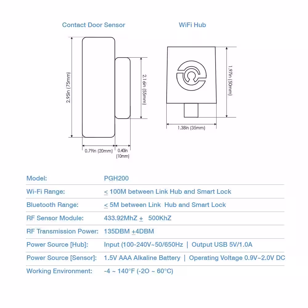 Lockly LINK (Wi-Fi Adapter) for Deadbolts and Latches