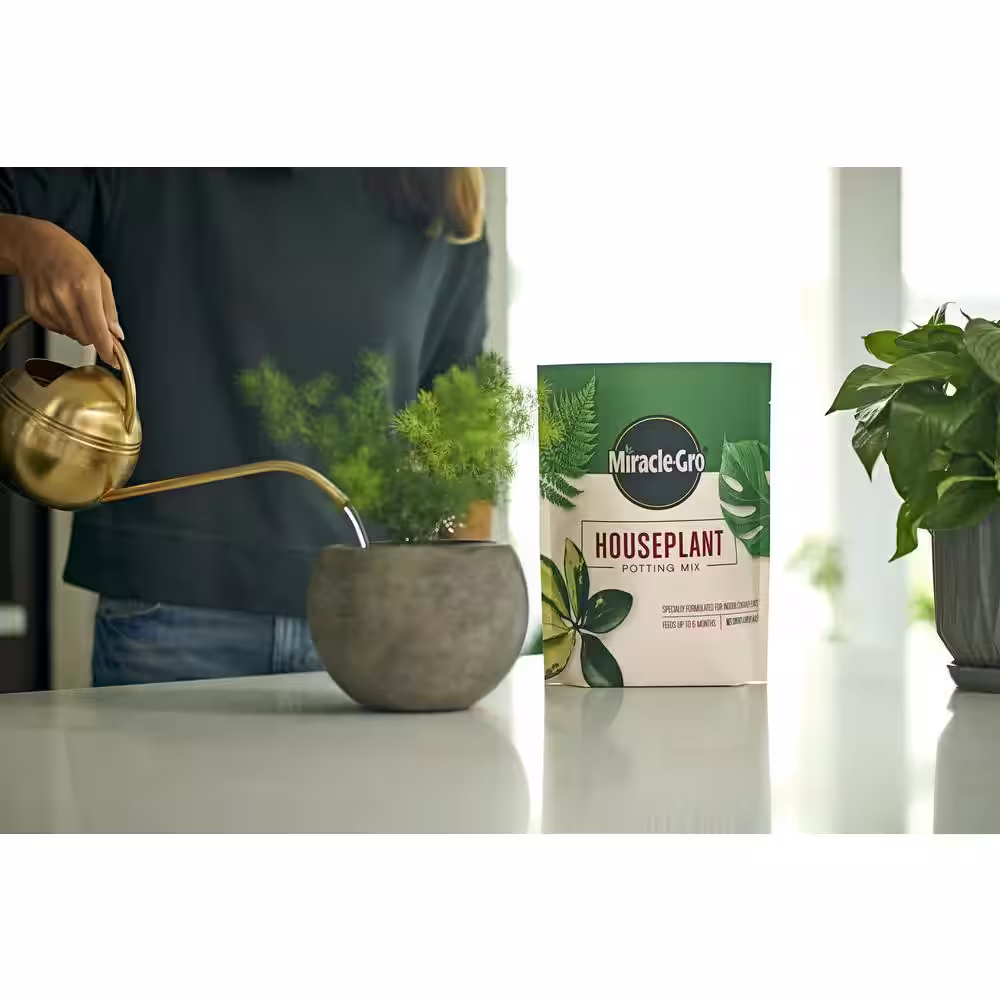 Miracle-Gro 4 Qt. Indoor Houseplant Potting Mix