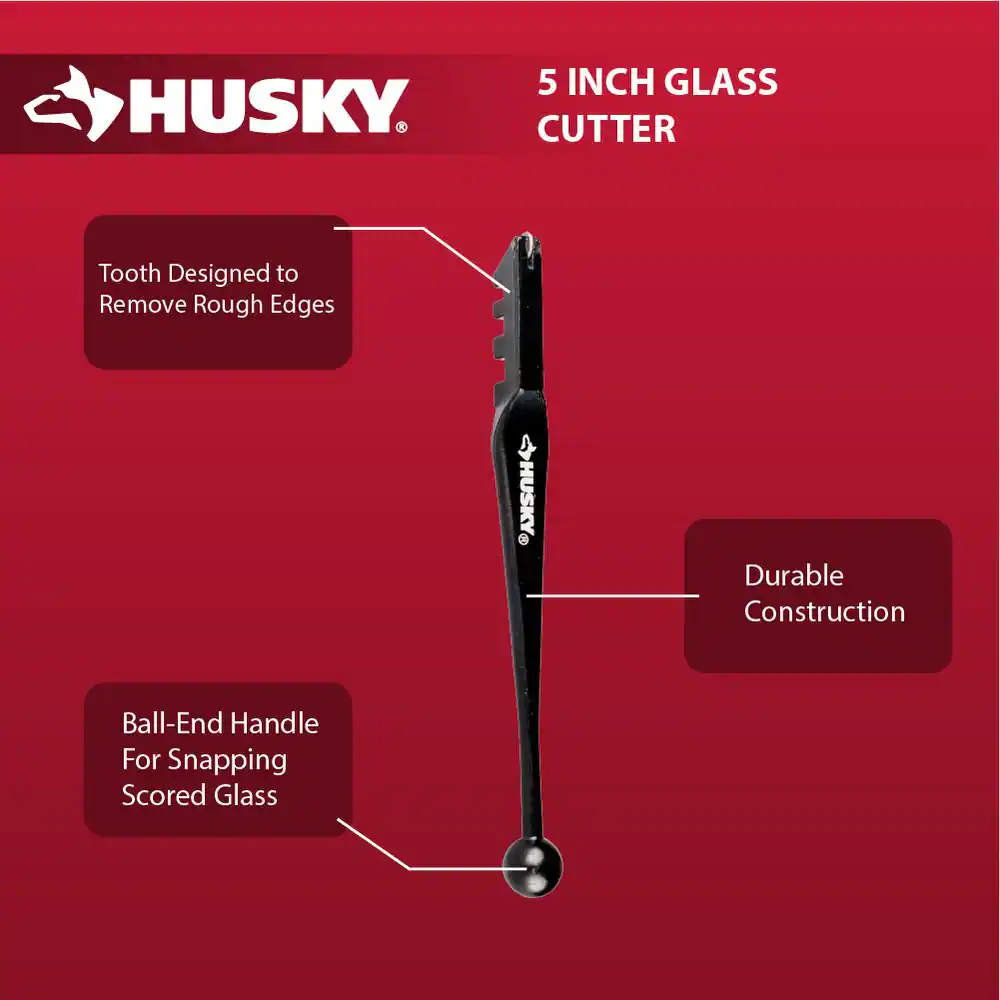 Husky 5 in. Glass Cutter