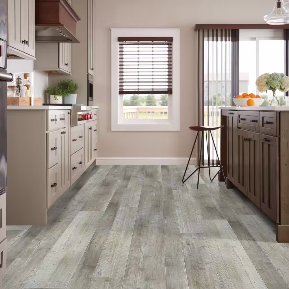 Shaw Biscayne River 20 MIL x 5 in. W x 48 in. L Click Lock Waterproof Luxury Vinyl Plank Flooring (14.1 sqft/case)