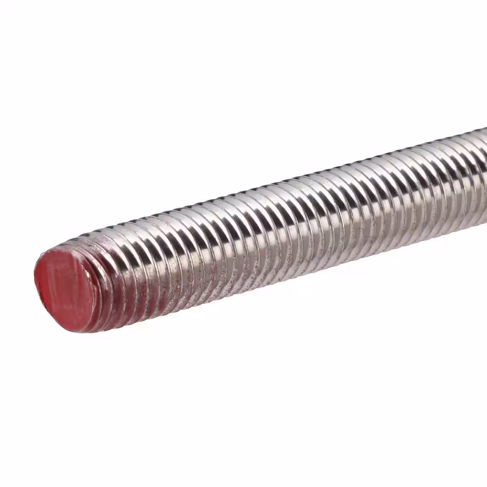 Everbilt 5/8 in. x 11 tpi x 24 in. Stainless Steel Threaded Rod