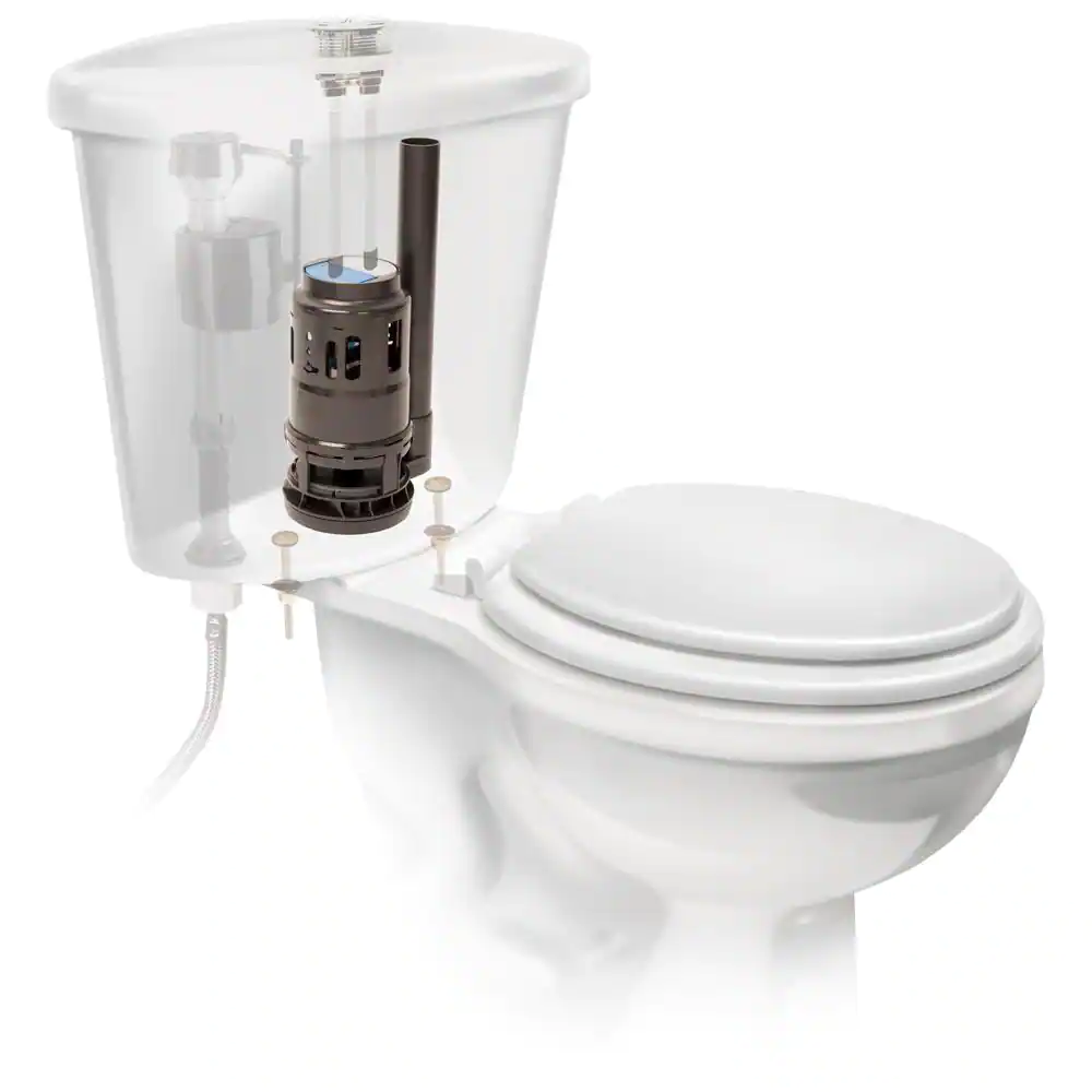 Fluidmaster Replacement 3 in. Dual Flush Valve for 2-Piece Glacier Bay Toilets