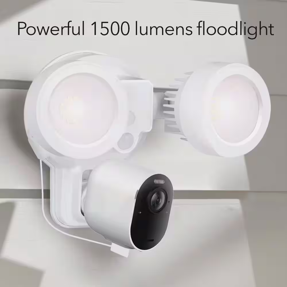 Wasserstein 3-in-1 Wired Smart Flood Light, Charger and Mount for Arlo Ultra/Ultra2/Pro3/Pro4 (Arlo Camera NOT Included)