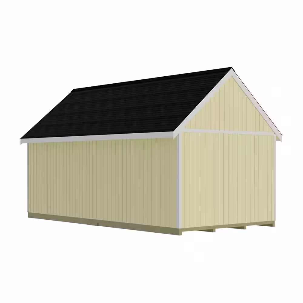 Best Barns Arlington 12 ft. x 20 ft. Wood Storage Shed Kit with Floor Including 4 x 4 Runners