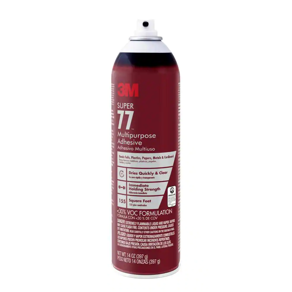 3M 14 oz. Super 77 Multipurpose Low VOC Spray Adhesive