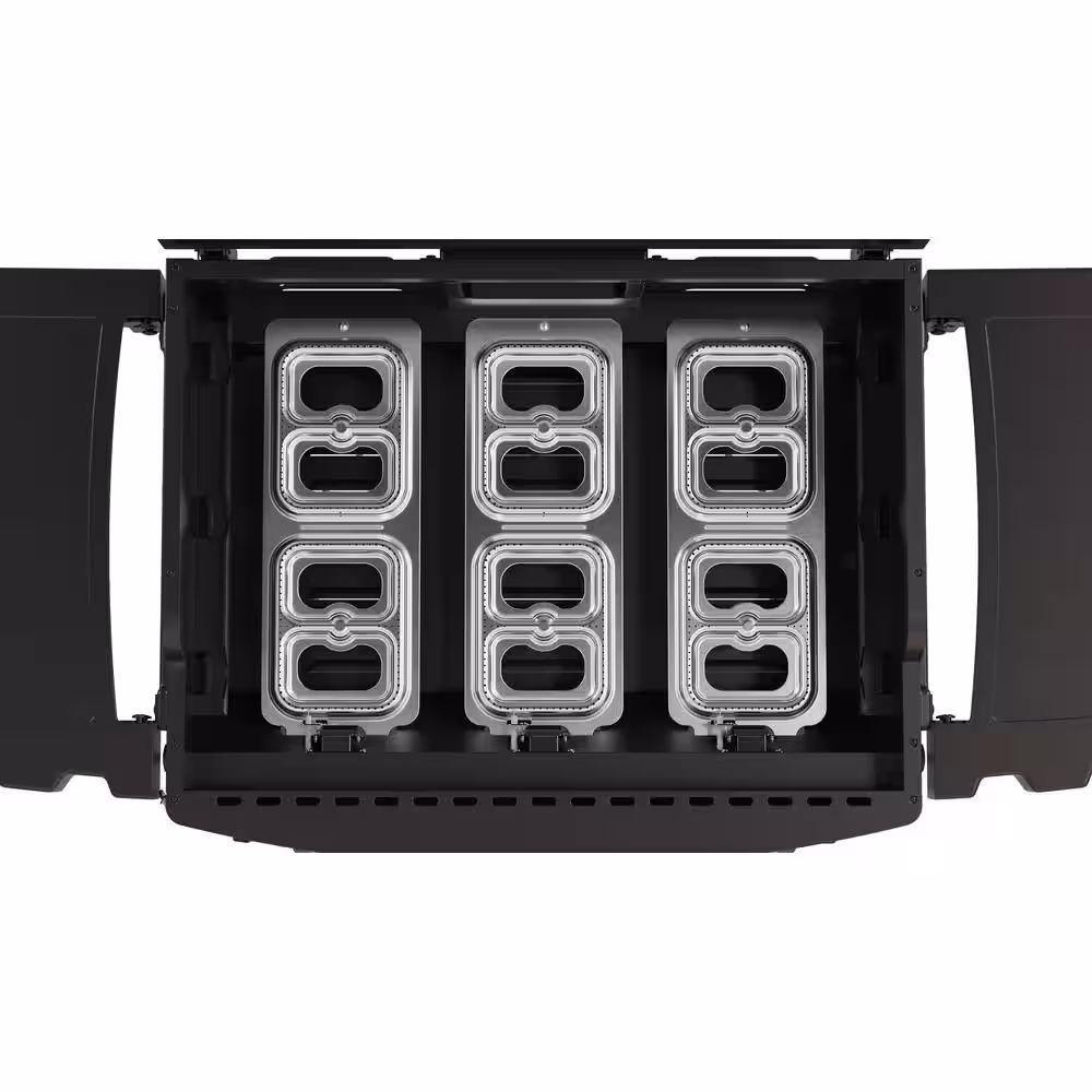 HALO Elite3B 3-Burner Propane Griddle in Black Flat Top Grill