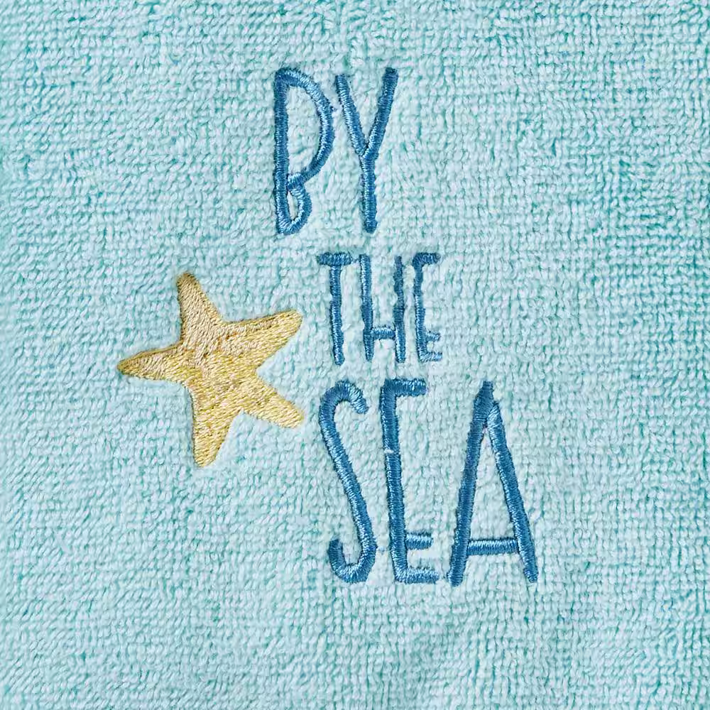 SKL Home Ocean Watercolor Hand Towel (2-Pack), Blue