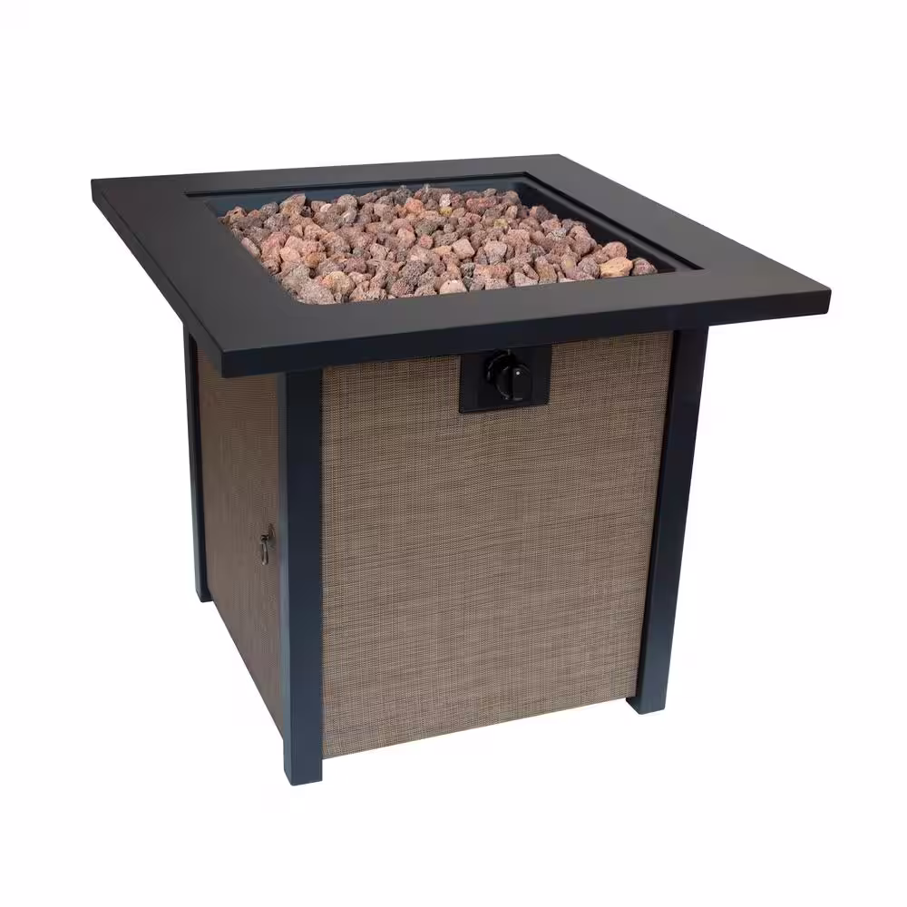 Bond Woodleaf 28 in. Gas Fire Table