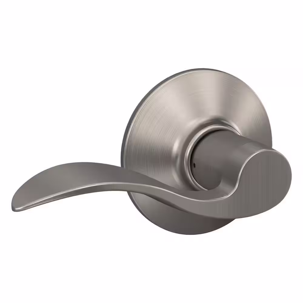 Schlage Accent Satin Nickel Passage Hall/Closet Door handle