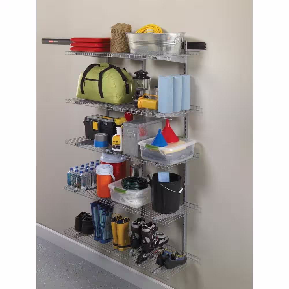 Rubbermaid FastTrack Garage 16 in. D Shelf Bracket with Speed Clips