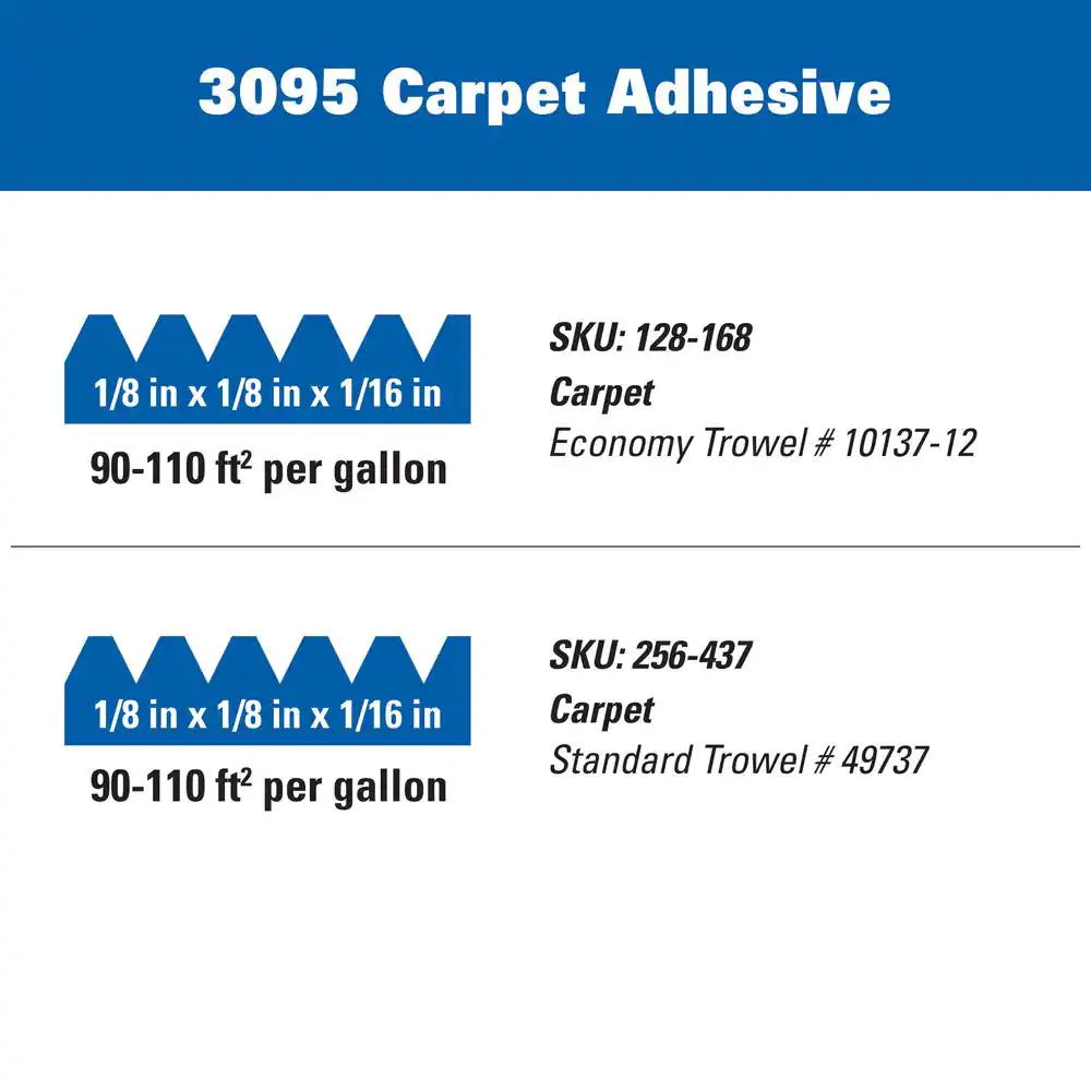 ROBERTS 3095 4 Gal. Latex Based Solvent Free Carpet Adhesive
