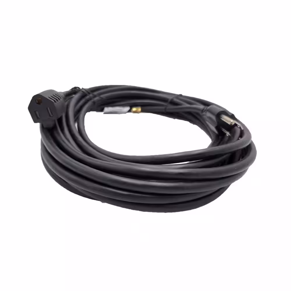 Micro Connectors, Inc 25 ft. 16/3 13 Amp UL Power Extension Cord, NEMA 5-15R to NEMA 5-15P