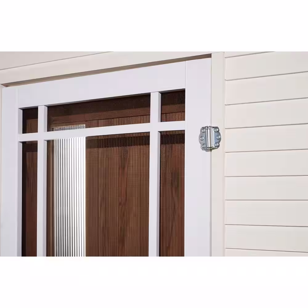 Wright Products 2-3/4 in. Zinc-Plated Adjustable Self-Closing Hinge Set