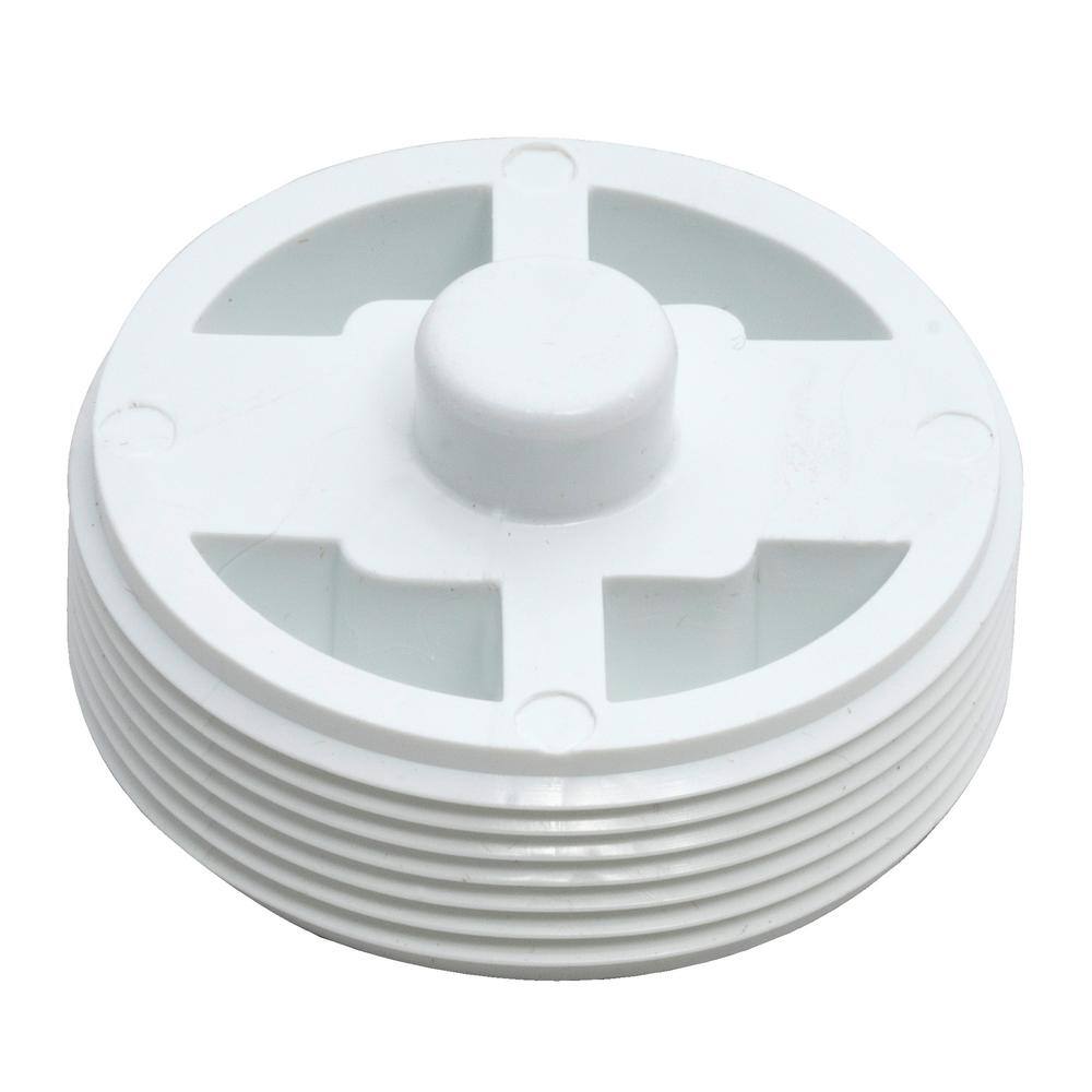 Oatey 2 in. PVC Recessed Replacement Cleanout Plug