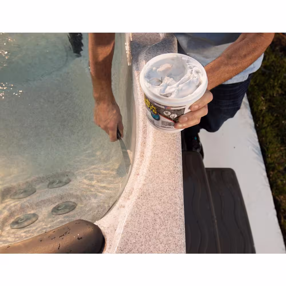FLEX SEAL FAMILY OF PRODUCTS Flex Paste 3 lb. White All Purpose Strong Flexible Watertight Multipurpose Sealant (4-Pack)