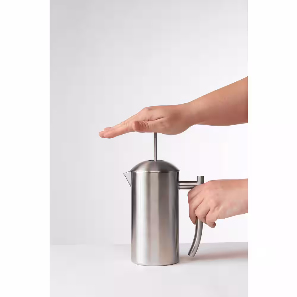 Frieling 5.5-Cup Brushed Finish Stainless Steel French Press 0131