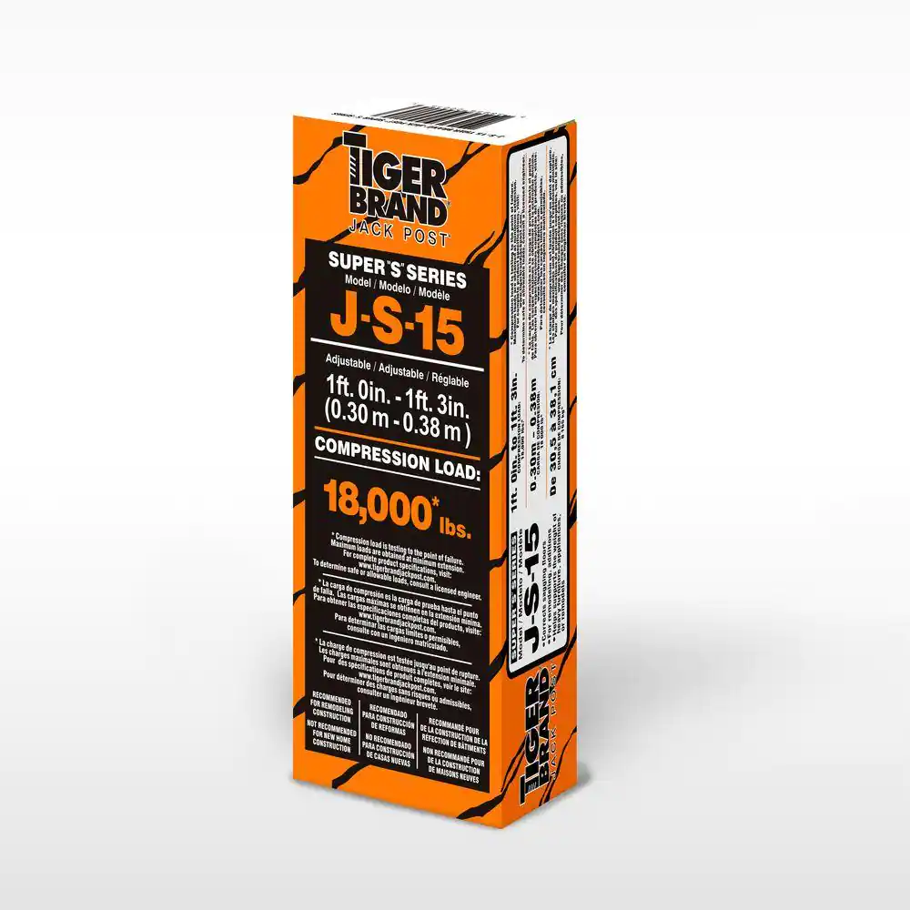 Tiger Brand Super S 15 in. Jack Post
