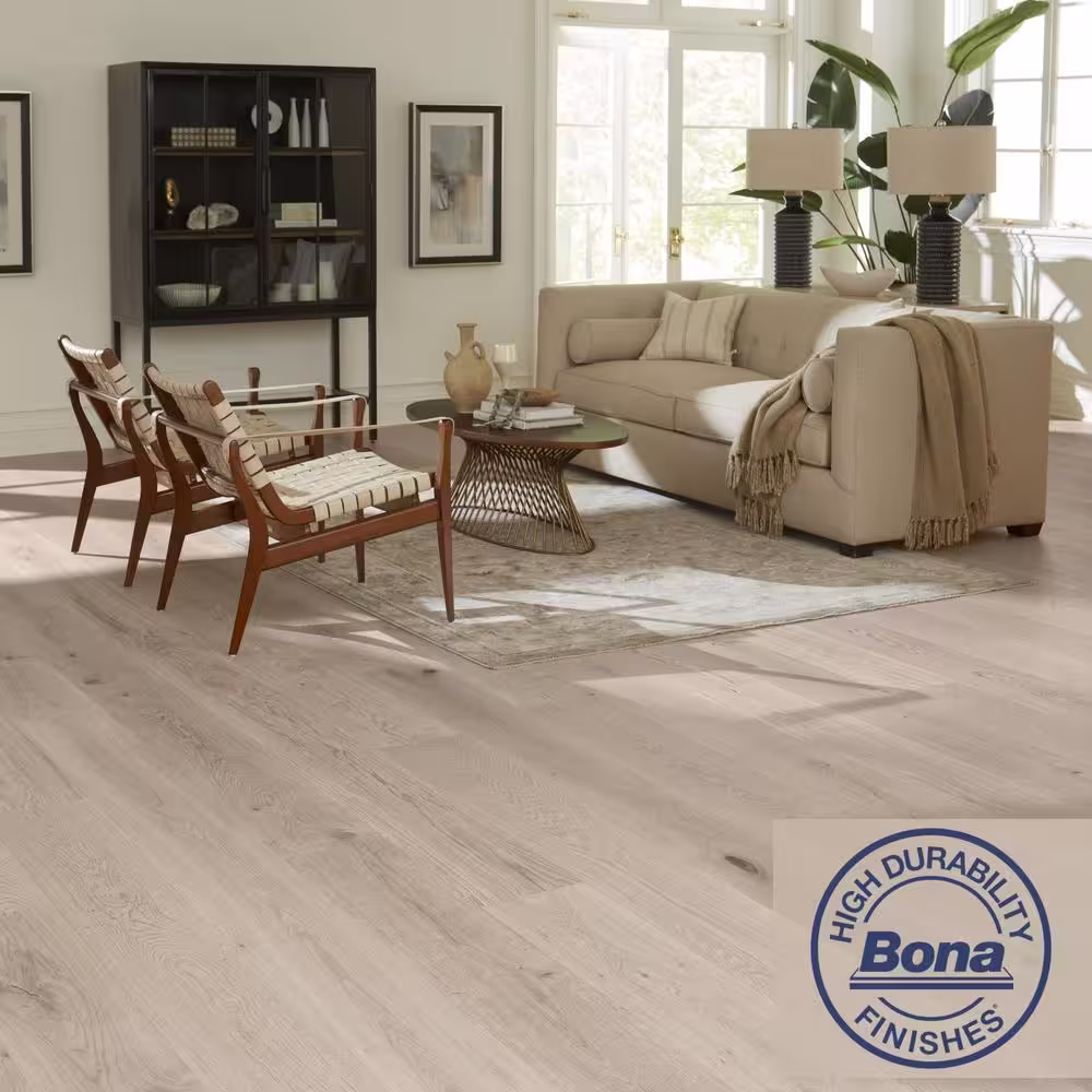 ASPEN FLOORING Vestibule Hickory 9/16 in. T x 8.66 in. W Water Resistant Wire Brushed Engineered Hardwood Flooring (937.5 sqft/pallet)